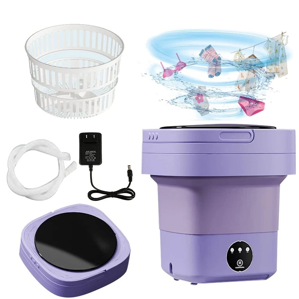 Portable Washing Machine Mini Washer Foldable Wash